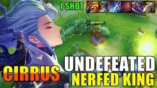 CIRRUS NERFED BUT STILL STRONG IN CURRENT META GAMEPLAY❗HONOR OF KINGS ❗2025 ❗ HOK ❗