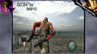 Resident Evil 4 - Mercenaries Mode - Jack Krauser - Stage 4 - 5 Stars - (WeaponXMetsu)