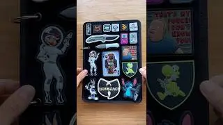 Velcro Patch Book Storage