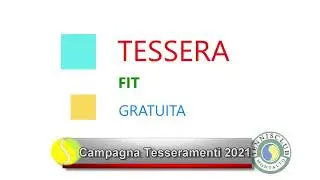 campagna tesseramenti 2021