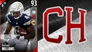 Campus Hero Andre Williams | Player Review | Madden 17 Ultimate Team Gameplay
