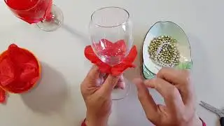 DIY Wedding Glass Decoration Ideas -  DIY Tutorial wedding glasses