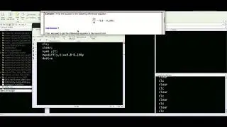 Solving Differntial equation in MATLAB