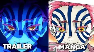 Demon Slayer Infinity Castle [Trailer Vs Manga]