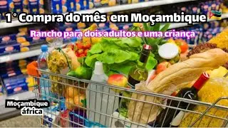 COMPRAS DO MÊS EM MOÇAMBIQUE 🇲🇿| Quanto gastamos na primeira compra do mês ? @paulalopespaula