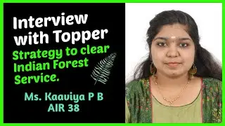 KAAVIYA P B | AIR 38 | IFS 2021 RESULTS | GSPCM STUDENT | SHANKAR IAS ACADEMY