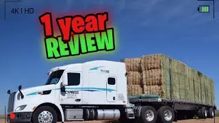 My 1 year review at Cypress Truck lines |QUATERLY PAY STUBS|