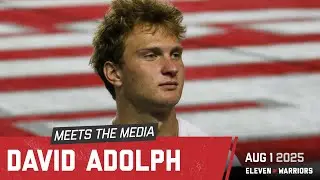 David Adolph discusses Ohio State's offensive improvements, his goals for 2025