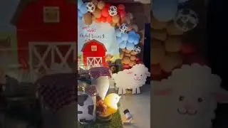 Birthday Decoration Farm Theme Decoration Events Birthday