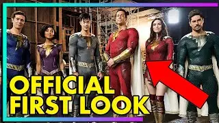 SHAZAM Fury Of The Gods NEW SUITS OFFICIAL FIRST LOOK!
