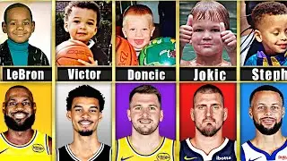 NBA Players Childhood Photos That Will Surprise You