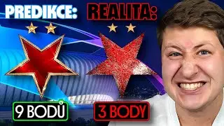 Jak jsem mohl tohle tipnout u Slavie... [Reakce na predikci českých týmů v pohárech]
