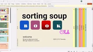 NWSOFA Sorting Soup: - Book Club - 12/7 SUNDAY - Zoom @ 5PM CT
