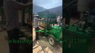 #QT4-30 diesel hydraulic cement clay interlocking block making machine with lego down mold #building