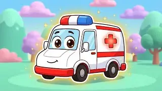 🚑 Magic Doodle Ambulance Helps Friends | Fun Cartoon for Kids | Doodle Dreamix 🌙✨
