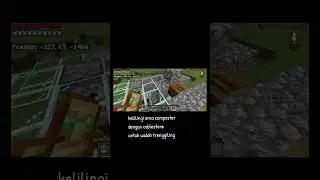 Part 5 exp farm Silverfish 🐟 #minecraft #indonesia
