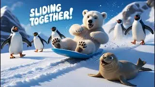 The Shy Polar Bear | Kids songs | Nursery Rhymes | Dreamy Dots