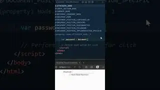 Show/Hide Password Using JavaScript | devRasen | How to Hide and Show Password Using JS