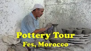 Pottery in Fes, Morocco