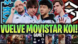 KOI VUELVE A LA LEC COMO CAMPE&Oacute;N! 😱DUELO ESPA&Ntilde;OL!🔥 - KOI vs GX Game 1 LEC 2025 ESPA&Ntilde;OL KNEKRO