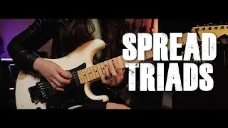 Mastering SPREAD TRIADS on Guitar:  Shapes + Practice Tips