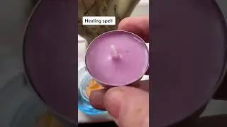 Candle Spell for Healing #healingprayer