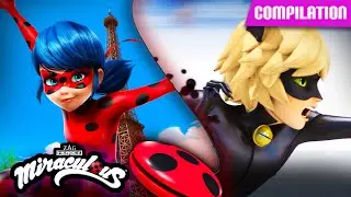 MIRACULOUS | 🐞 Compilation 7 🐾 ÉPISODES ENTIERS ▶️ [Jackady - Rogercop - Le Gamer]
