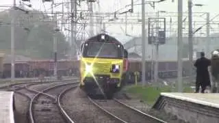 70807 First Ever Freight!  6V46 on 01/05/14.