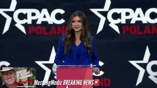 BREAKING NEWS🚨 Kristi Noem honoring God in her speech at CPAC Poland!
