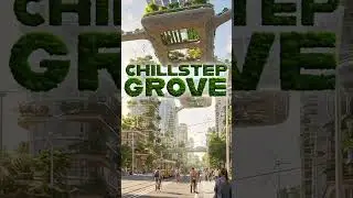 🌿 Solarpunk City 2078 | Chillstep Grove &mdash; Winter Focus & Relax Mix