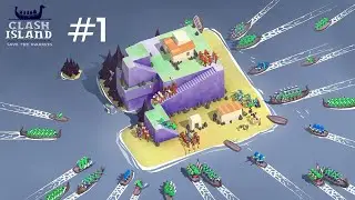 Clash island прохождение часть 1 - Осваиваемся