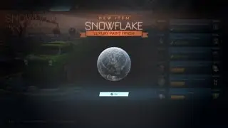 Rocket League&reg; Paint Finish:  SNOWFLAKE