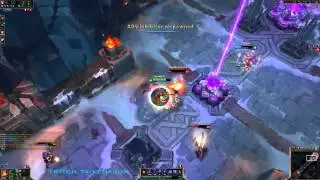 [LoL] unofficial quadra kill with leona, still an awesome play