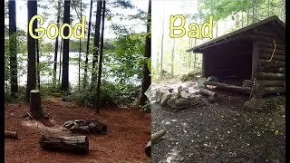 Cranberry Lake 50 Campsite Reviews: Olmstead Pond -  Two Tent Sites and a Lean-to