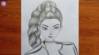 How to Draw Rumi from K‑Pop Demon Hunters | Drawing Step by Step Tutorial