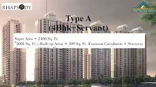 ATS Rhapsody 4 BHK 2400 Sq.ft. Apartments Greater Noida West: 8826622433