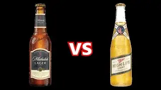 Miller High Life vs Michelob Original | Blind Taste Test Review & Comparison