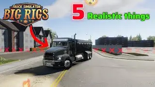5 Realistic Features in Truck Simulator: Big Rigs That Will Blow Your Mind! 🚛🔥 (Dual Carbon)