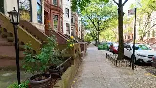 Осень в Нью-Йорке/ Бруклин - дорогой район Prospect Heights