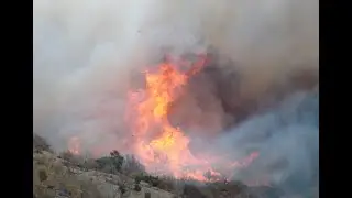 AIB Venaus: 29 ottobre 2017 - Incendio di Mompantero