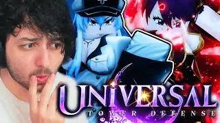 Spending 24 HOURS and Crashing OUT in Universal Tower Defense
