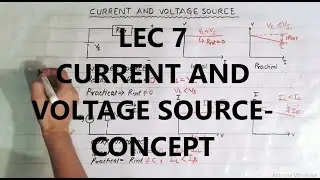 Network Theory 07 | Practical and ideal current source | Practical and ideal voltage source |
