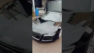 Audi R8🚗 Hochglanz-Finish & Keramik💎 #CarDetailing #r8v10  #Audi #Schweiz #VorherNachher