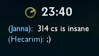 15 CS PER MINUTE HECARIM