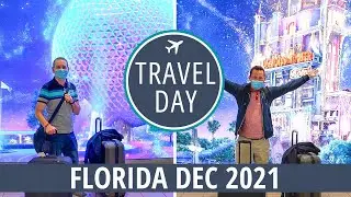 WALT DISNEY WORLD TRAVEL DAY DECEMBER 2021 | VIRGIN ATLANTIC UPPER CLASS | FLORIDA VLOGS