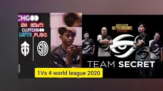 OP TSM CLUTCHGOD VS TEAMSECRET 【1Vs 4】