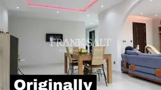 Excellent value for money - Marsaskala 2-3 Bedroom furnished + garage