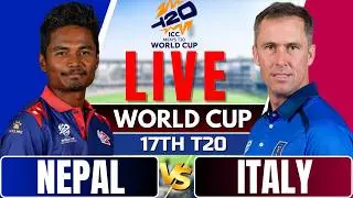T20 World Cup 2026 live &ndash; Nepal VS Italy, Live Score & Commentary | live cricket match today