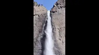 HIKING UPPER YOSEMITE FALLS TRAIL, North America's Tallest Waterfall! (WORTH IT!) #shorts
