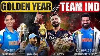 BIG ACHIEVEMENTS 😱 2025 Indian Cricket का Golden Year! | Champions Trophy, Asia Cup & WC |